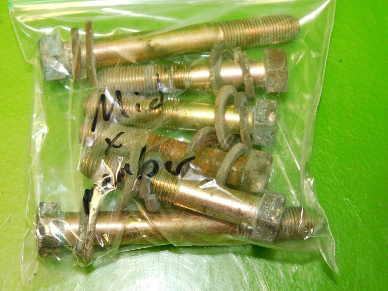 85-87 Civic CRX Si OEM mid crossmember sub frame engine cradle mount bolts SET