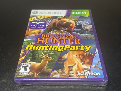 Cabela's Big Game Hunter: Hunting Party (Xbox 360 Kinect)  Fast Shipping 