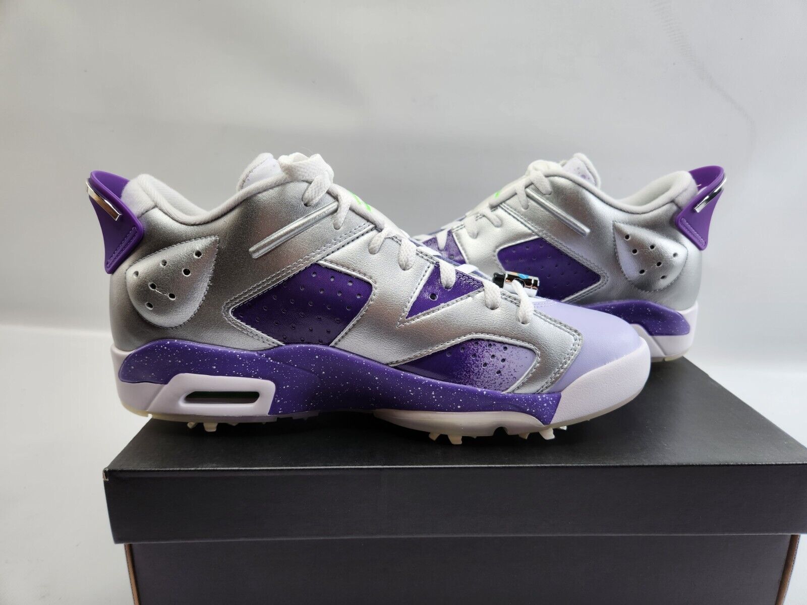 Jordan Retro 6 G NRG Metallic Silver Oxygen Purple Golf Jordan Retro 6 G NRG Metallic Silver Oxygen Purple Golf