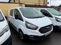 2019 69 FORD TRANSIT CUSTOM 2.0 TDCI 320 ECOBLUE DCIV CREW VAN L1 H1 EX POLICE