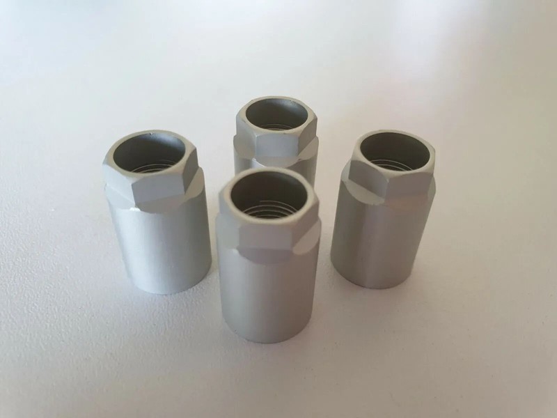 ÜBerwurfmuttern Rdci Rdc Rdk Tpms Mercedes Sensoren Silber Neu