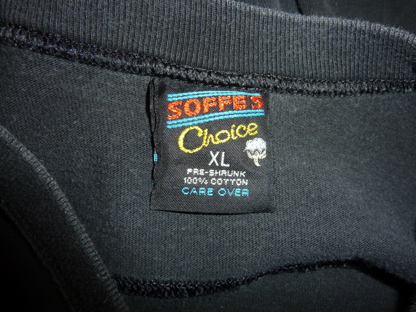 Vintage Miller Genuine Draft #7 Black jersey shirt XL