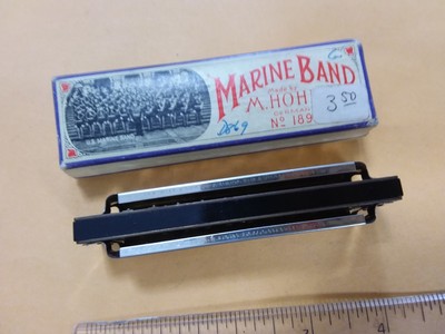 HOHNER HARMONICA G  - MADE IN GERMANY - MARINE BAND - A440