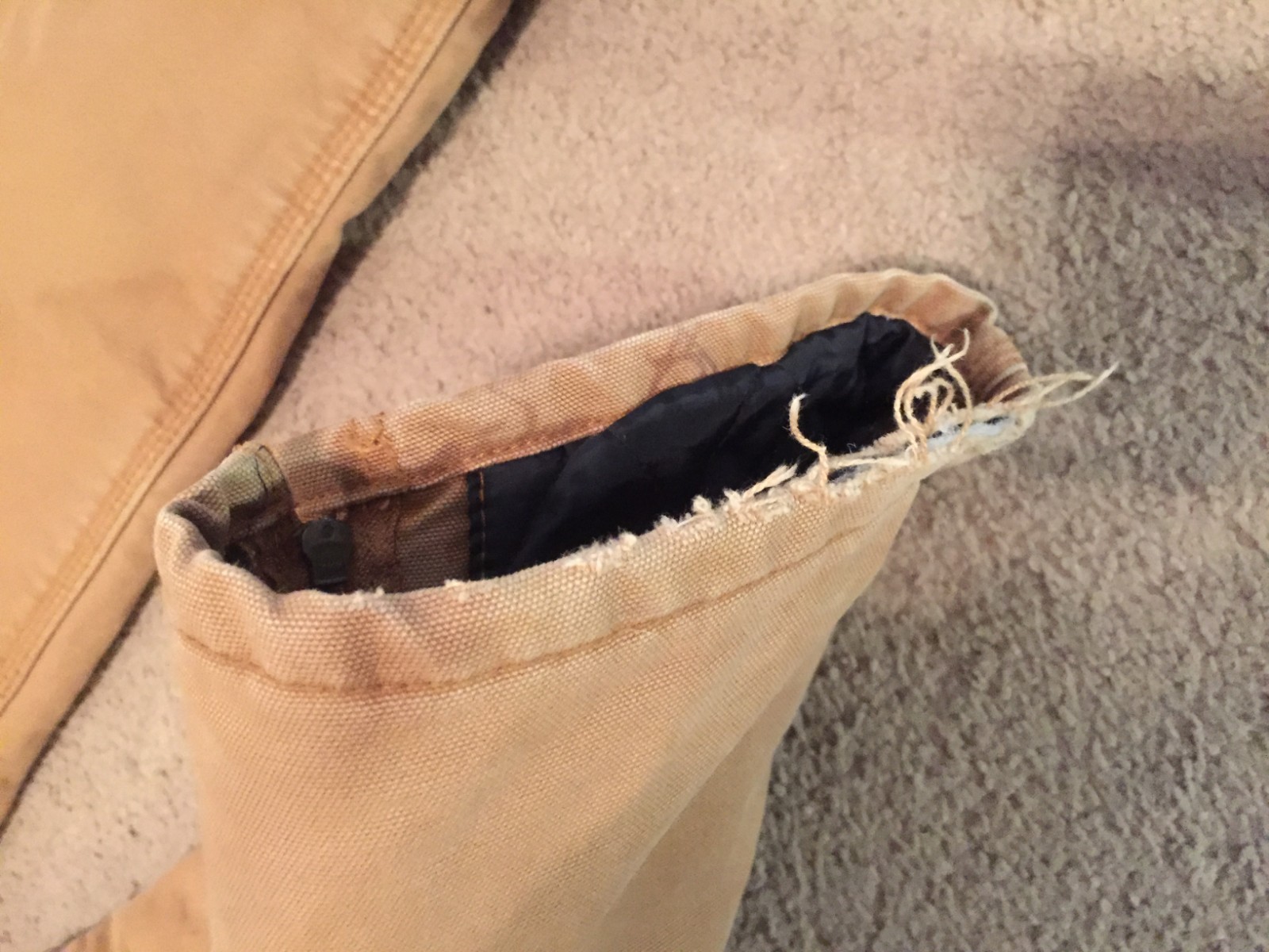 Carhartt Insulated bib Overalls Youth size 12