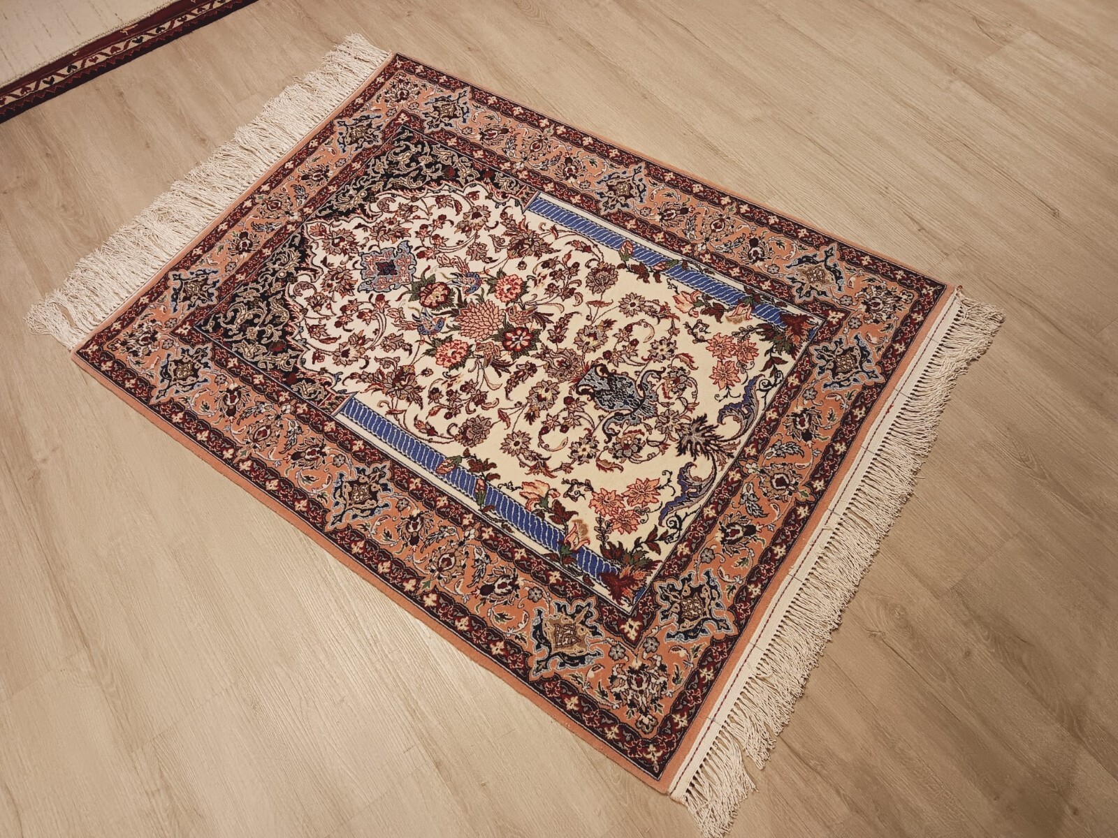 3x4 PRAYER RUG TREE-OF-LIFE 1024 KPSI HANDMADE-KNOTTED FINE WOOL/SILK 583019