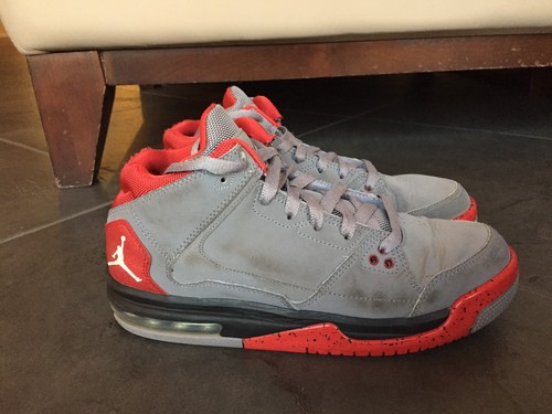 jordan flight grey and red