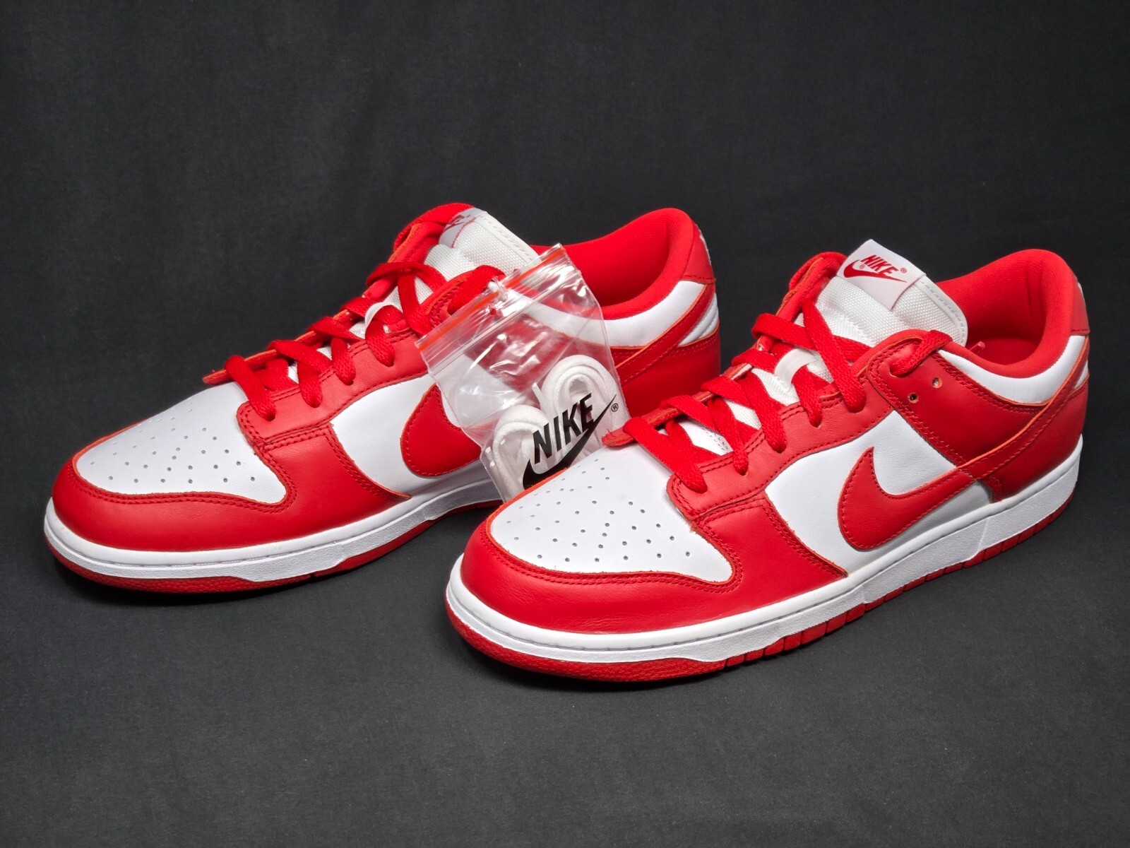 NIKE Dunk Low SPレッド/ホワイト Nike Dunk Low SP St John's University Red 2023 Men Size 11