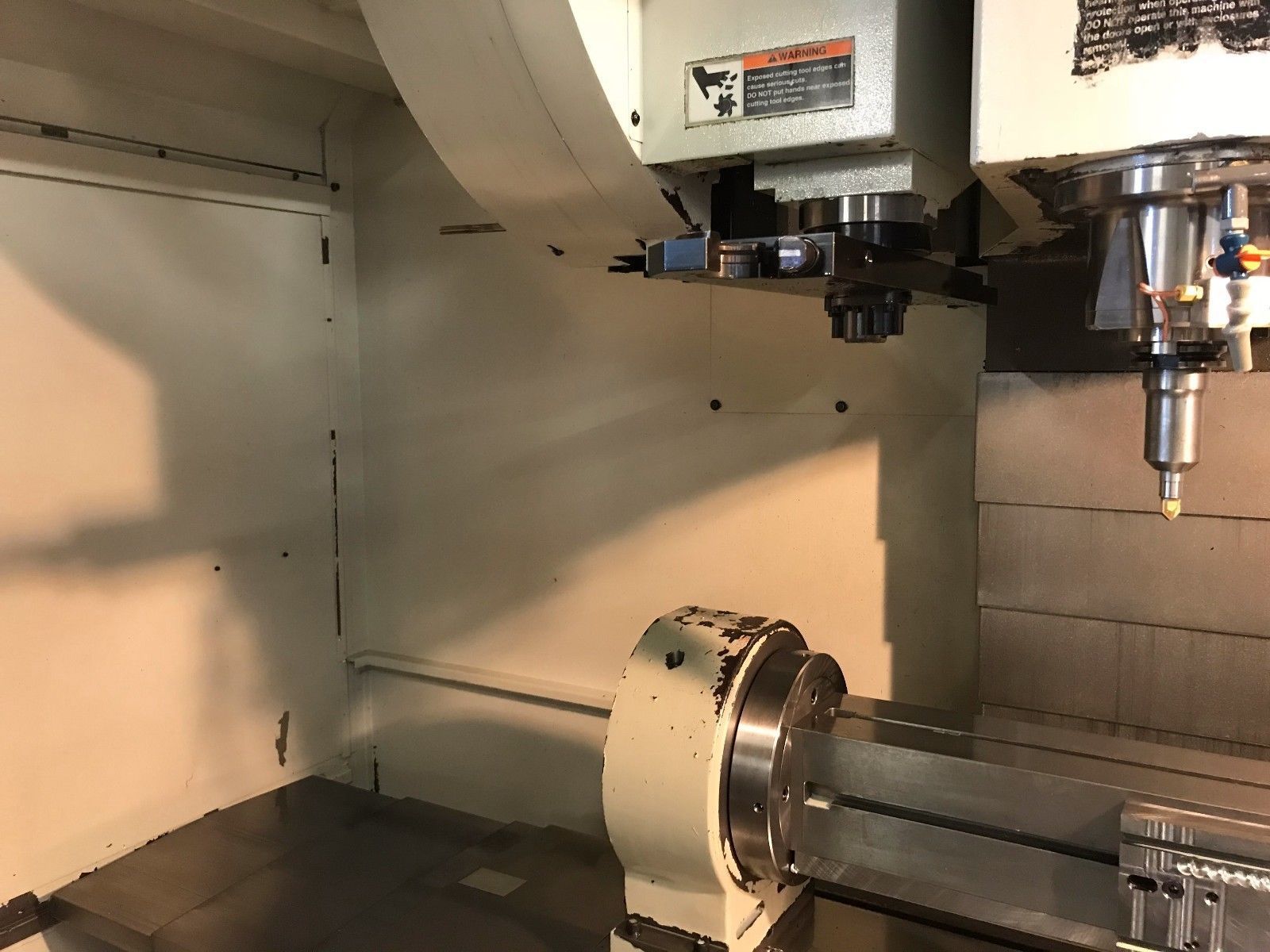 Yuasa 4th Axis, Tailstock, Tombstone, Control (2008)