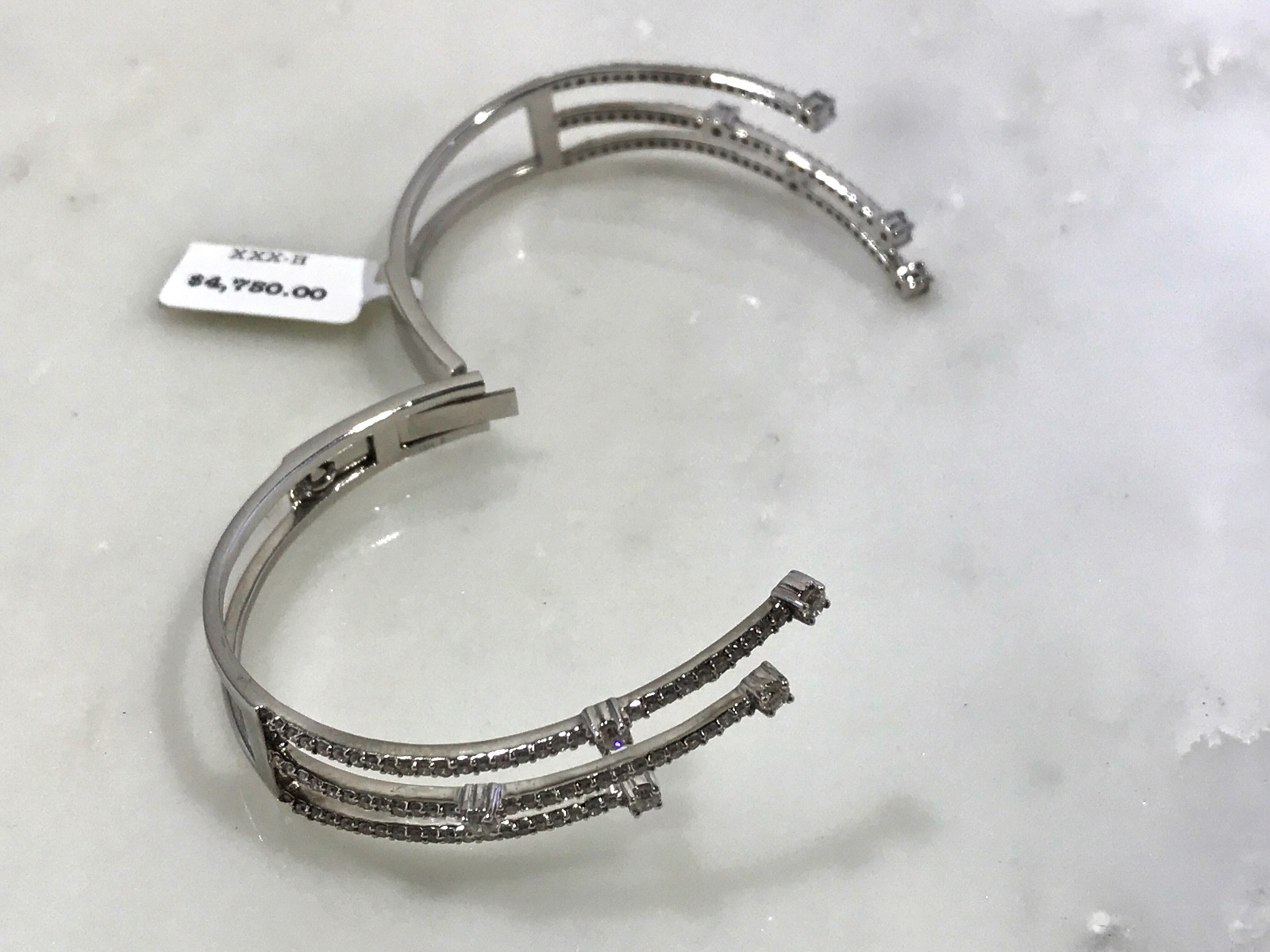 White Gold Diamond Bracelet