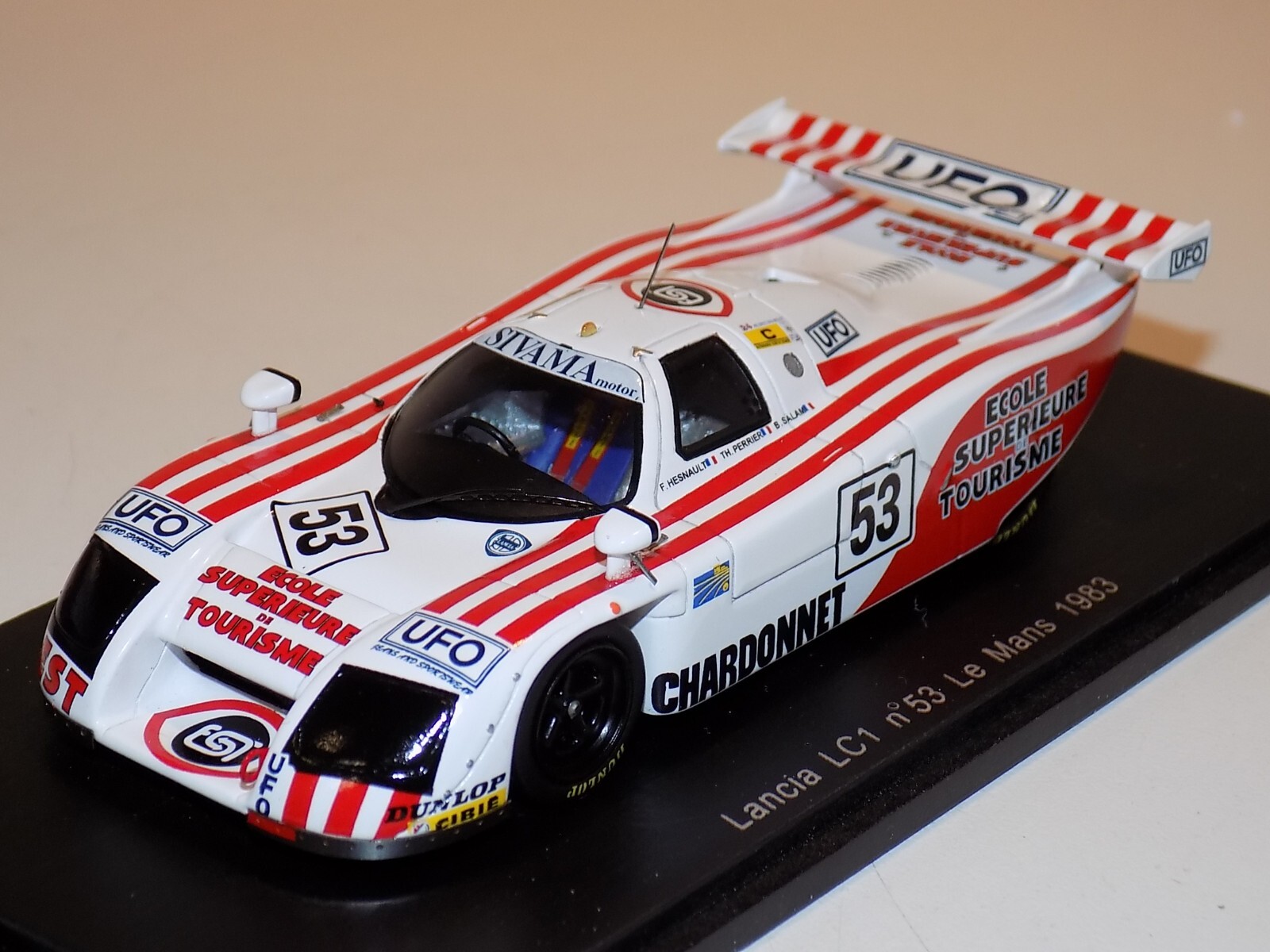 ミニカー TOP MODEL 1/43 Lancia LC1 G6 #51 LM1982 1/43 Spark Lancia LC1 car #53 1983 24 Hours of Le Mans S0664
