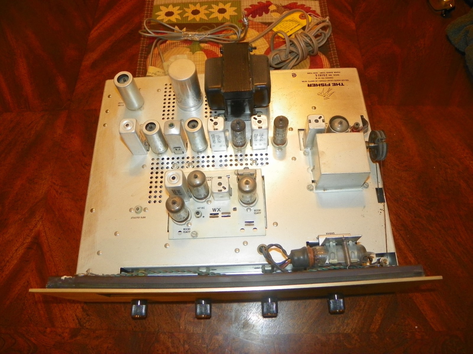 Fisher FM-50-B Analog Tube Tuner - Rare!