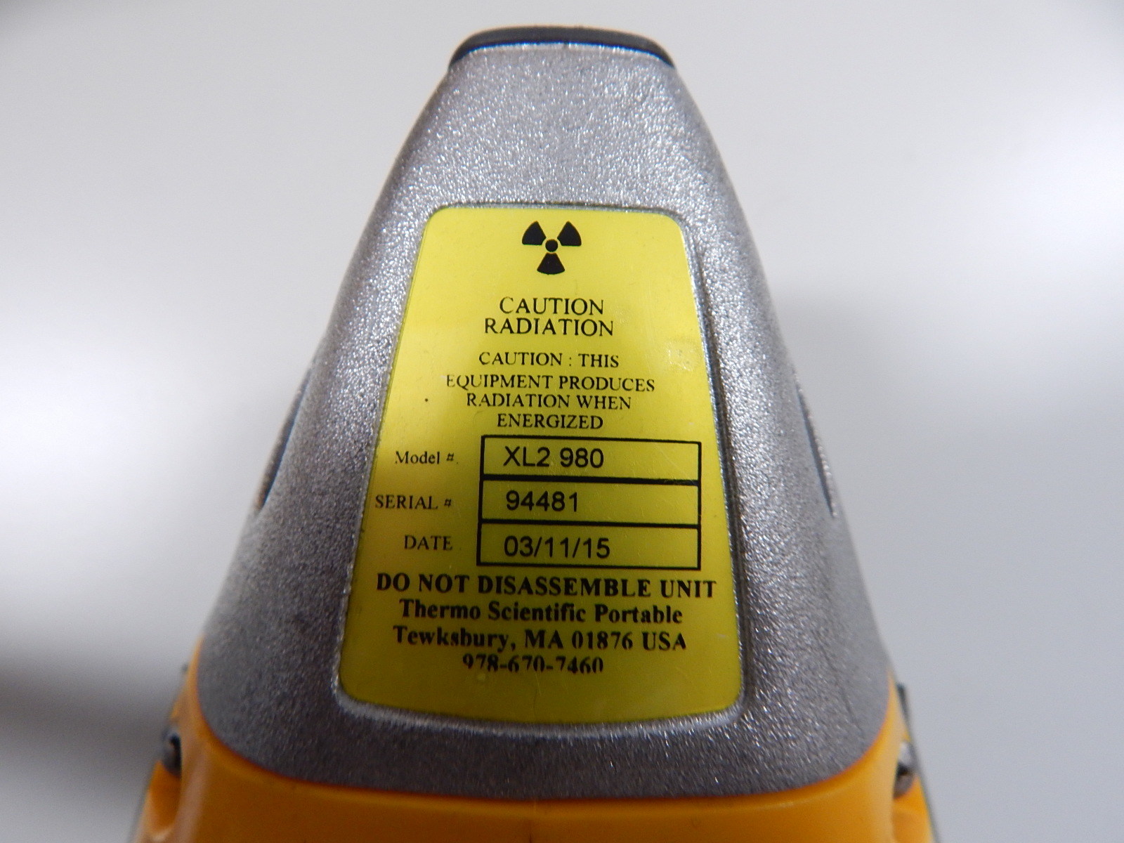 Thermo Niton XL2 980 GOLDD Analyzer