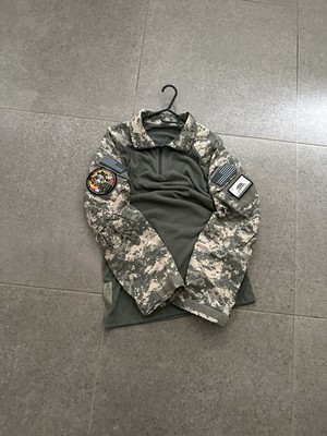 米軍　実物　FROG COMBAT SHIRT MEDIUM REGULAR③ USMC FROG Combat Shirt, Woodland MARPAT - Venture Surplus