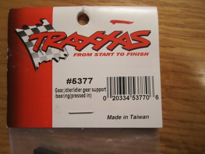 traxxas gear idler gear idler support bearing pressws in 5377