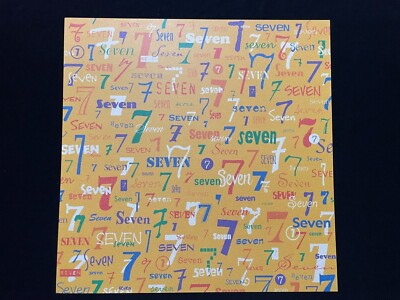 FLAIR ''NUMBERS'' 12X12 SS PAPERS