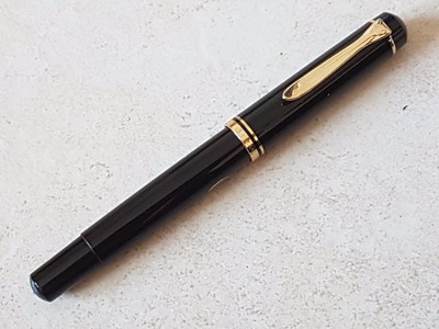 fountain pen fullhalter penna pelikan m200 nib writing 钢笔