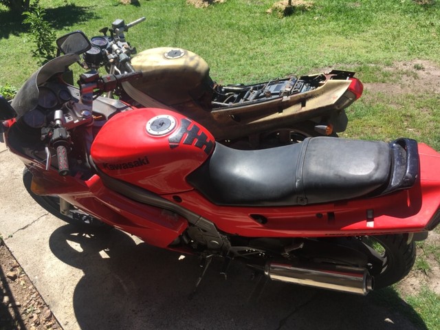 2 Kawasaki 250 $600 for both. Good for spares or repair | Motorcycles