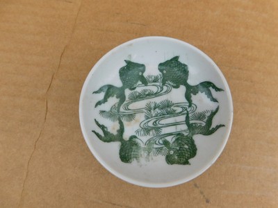Plates Antique Chinese Green