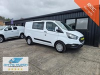 2020 Ford Transit Custom 2.0 EcoBlue 105ps Low Roof D/Cab Leader Van PANEL VAN D