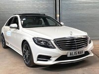 2015 Mercedes-Benz S CLASS S350 BlueTEC AMG Line 4dr Auto SALOON Diesel Automati