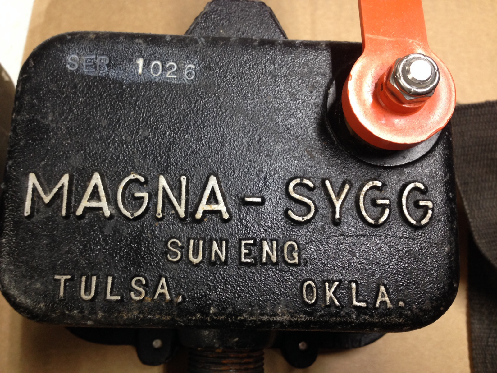 Sun Engineering Magna-SYGG 101 Pipeline Pig Detector, extra battery, Case, Mag
