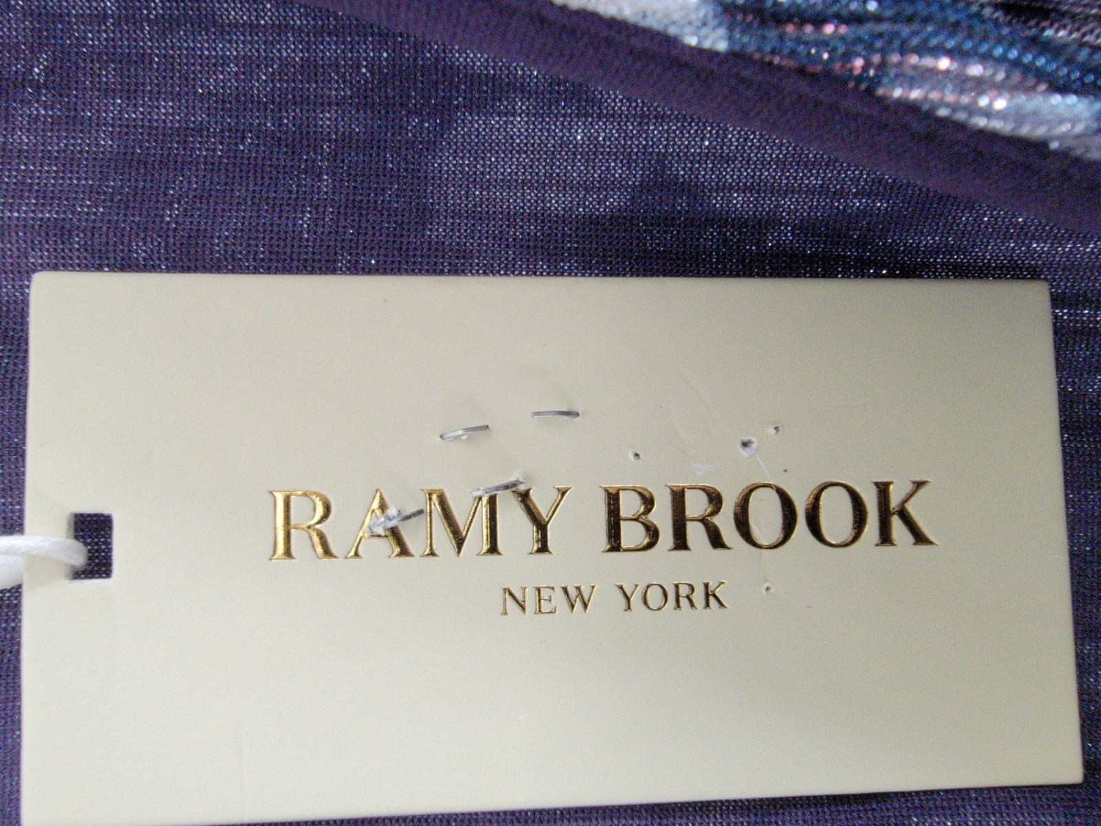 Ramy Brook Estelle Metallic Gown Women's 2 Dove Grey Floral Back Zip Closure - Picture 16 of 17