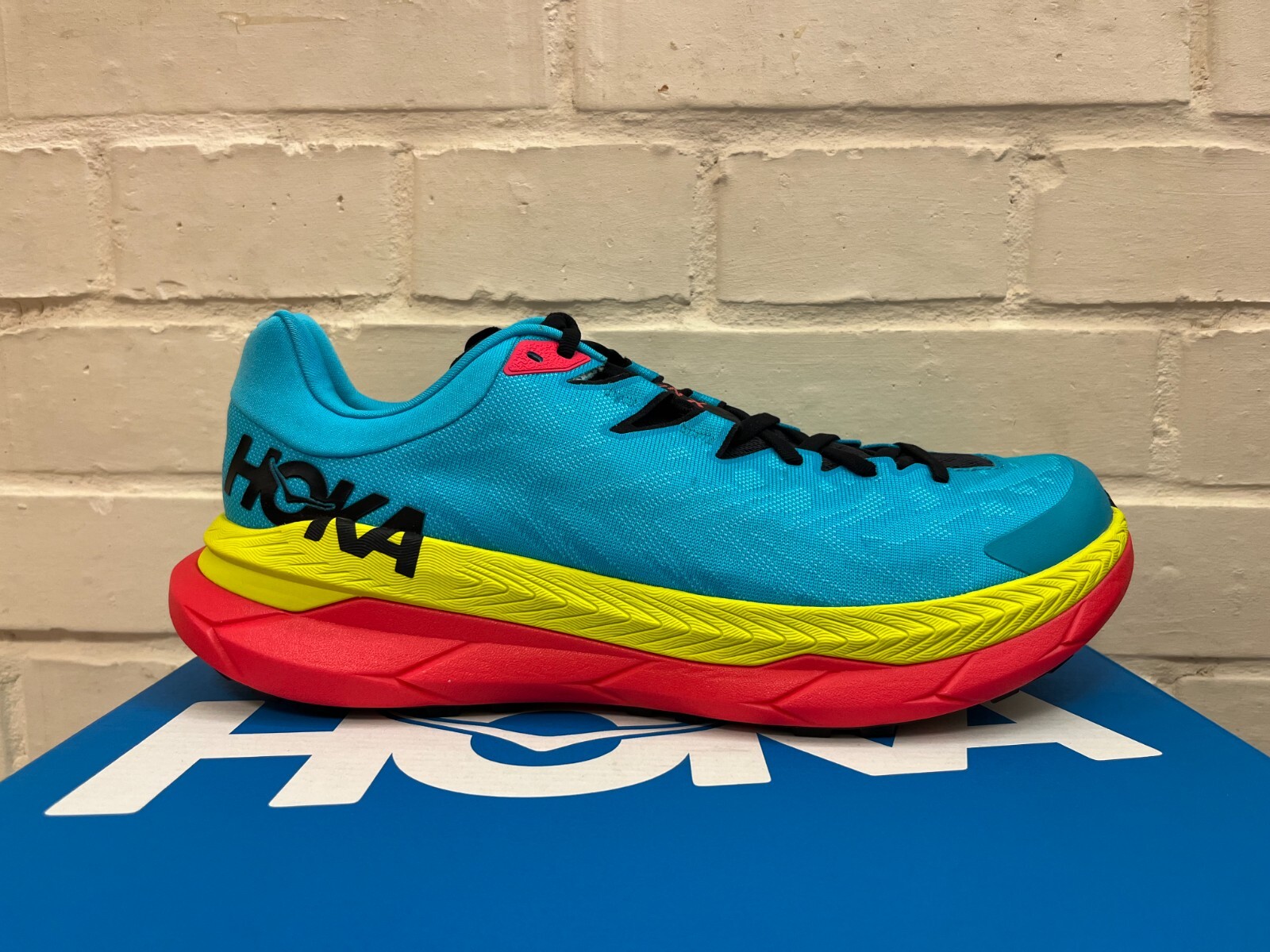 Мужские кроссовки Hoka One One Tecton X синие 1123161-SBDP