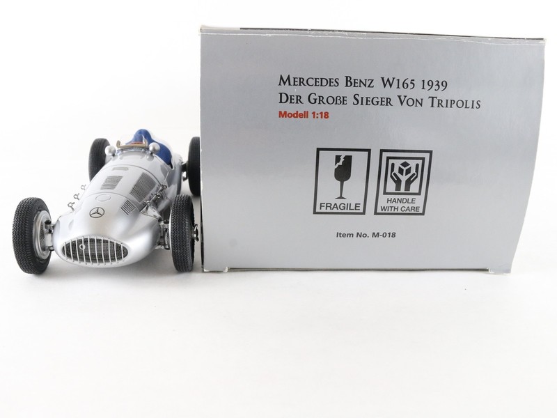 1939 Mercedes Benz W165 Der Grobe Sieger Von Tripolis CMC 1:18 M