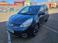 2012 Nissan Note 1.4 16V n-tec+ Euro 5 5dr MPV Petrol Manual
