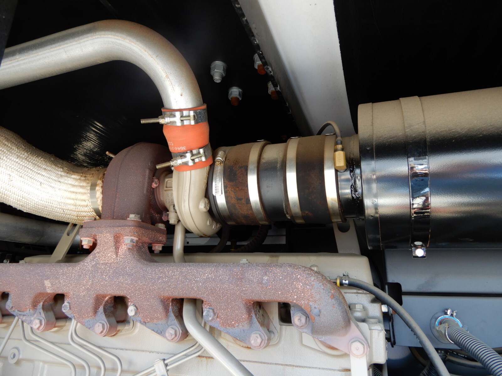 WACKER G 160 GENERATOR ON TRAILER WITH DIESEL TANK 248 HOURS !