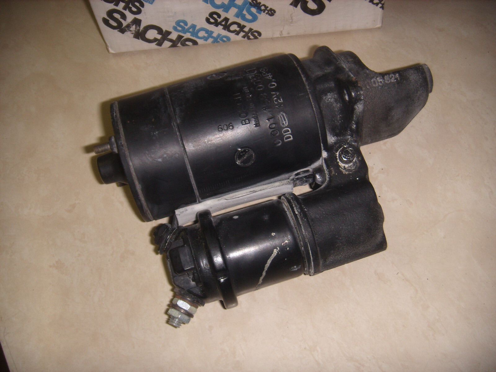 Vintage Snowmobile NOS Sachs Starter Motor 1471 003 001