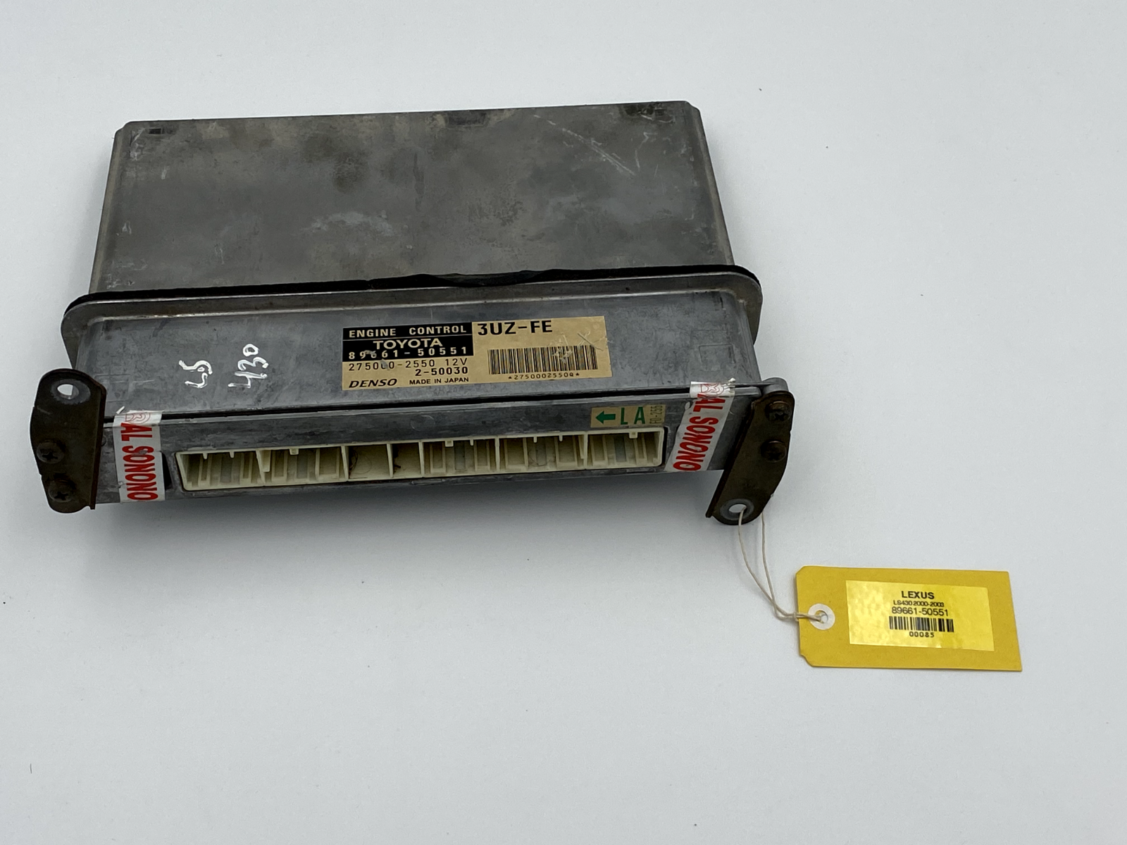 00 01 02 03 LEXUS LS430 ENGINE CONTROL UNIT ECU ECM PCM OEM