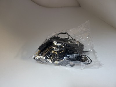 10 pcs LOT Silver/Gold Earphone Headphone Headset Earbud 3.5mm for iPod MP3 #A13