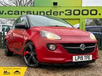 2015 Vauxhall ADAM 1.2 Adam Slam 3dr Hatchback Petrol Manual