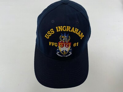 USS INGRAHAM FFG 61 The Corps US Navy Baseball Cap One Size #2