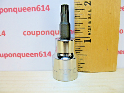 Craftsman 34488, 3/8'' Drive Torx Bit Socket T27 - Brand New