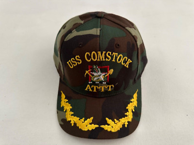 USS COMSTOCK LSD 45 CO ATTT The Corps US COMO Baseball Cap One Size