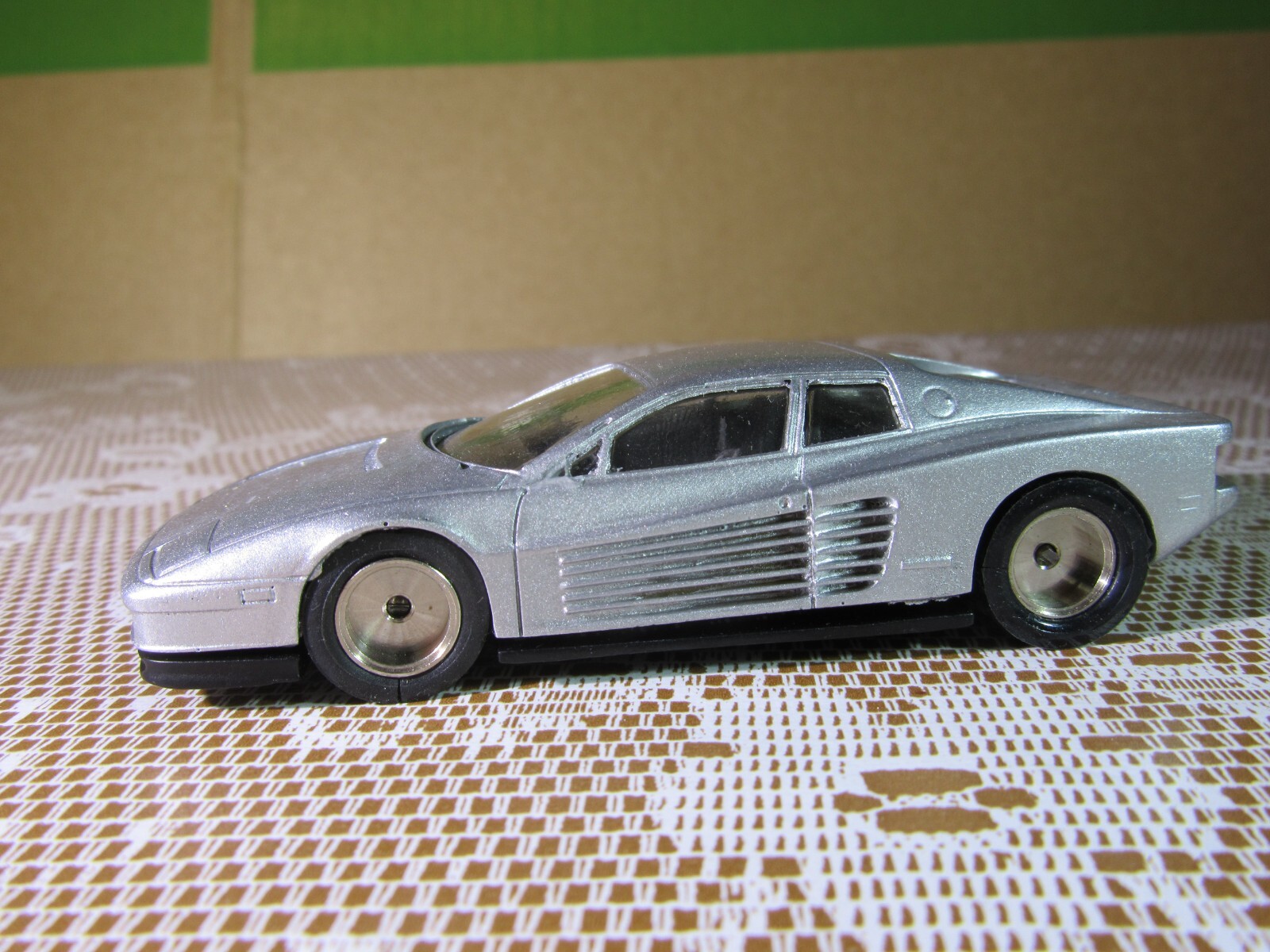 稀少】クリスタル ミニカー Ferrari Testarosa フェラーリ