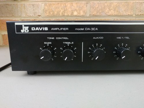 JW Davis model DA-30A Mixer Amplifier 30 Watt