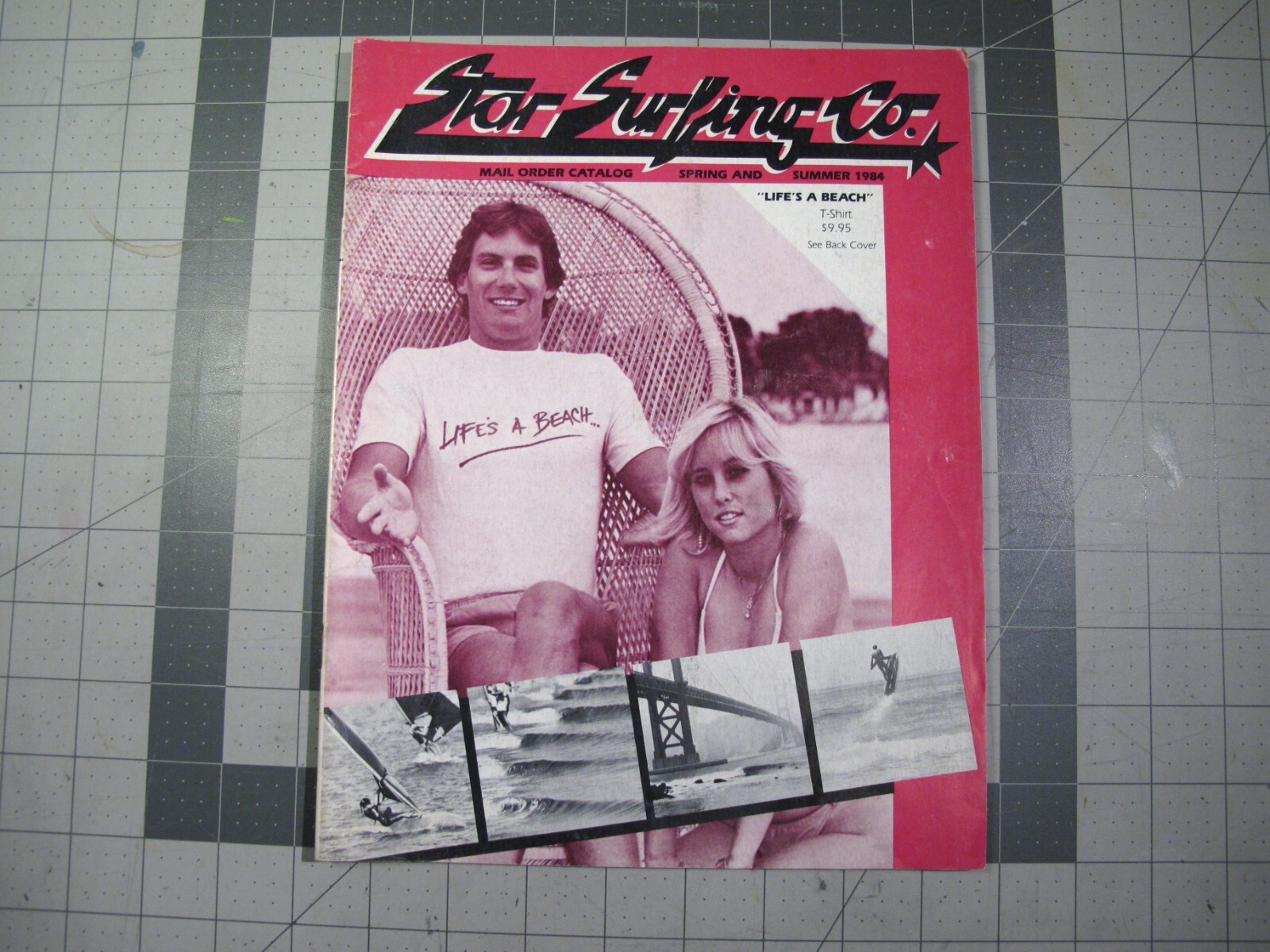 vtg 1980s surf - Star Surfing Co catalog Life's a Beach T&C vtg 1980s surf - Star Surfing Co catalog Life's a Beach T&C