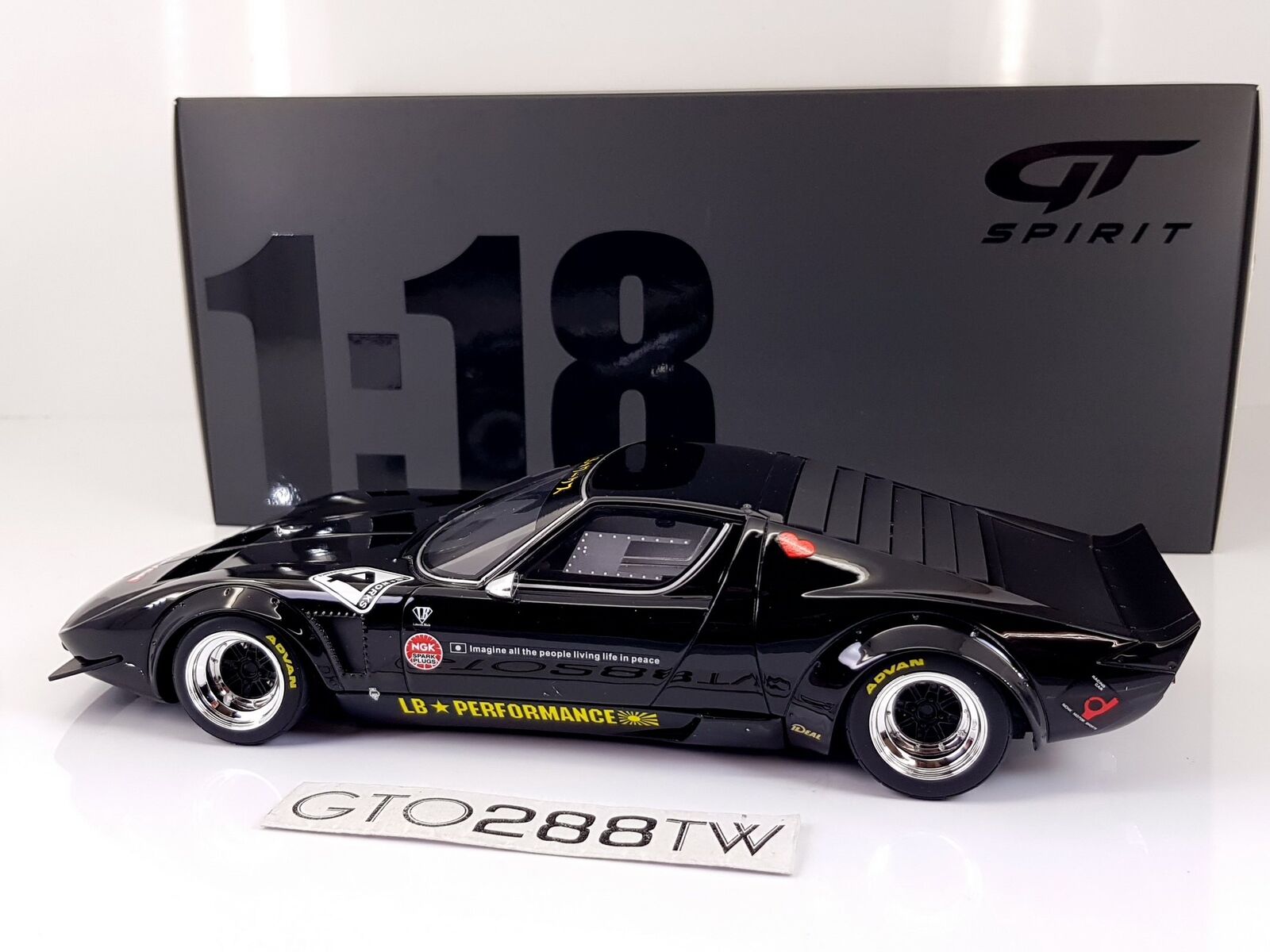 GT Spirit 1:18 scale Liberty Walk LB Works Lamborghini Miura GT Spirit 1:18 scale Liberty Walk LB Works Lamborghini Miura