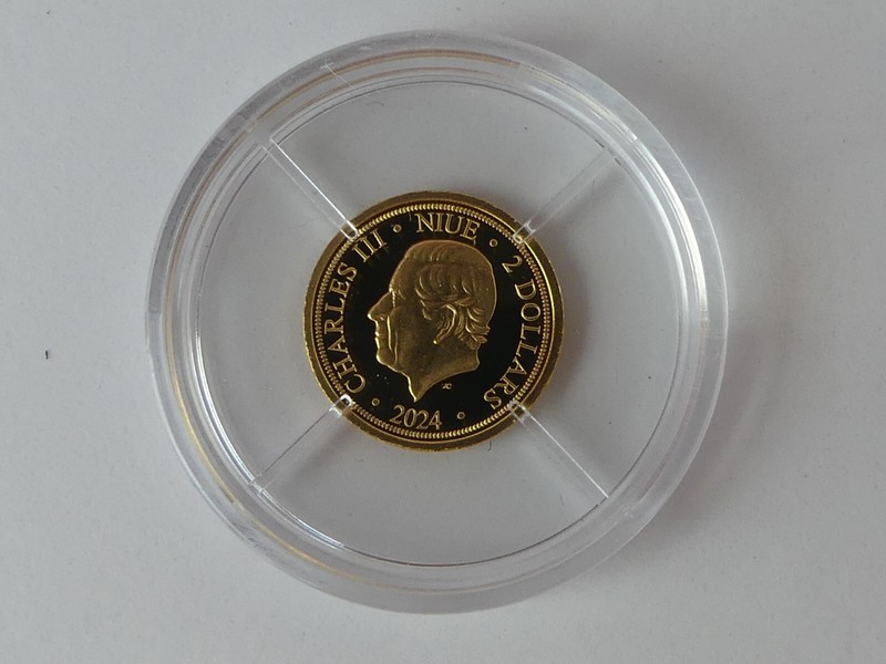 Tschechien 2024 Gold Coin Pp - Historische Ansichtskarten - Burg Pernstejn -