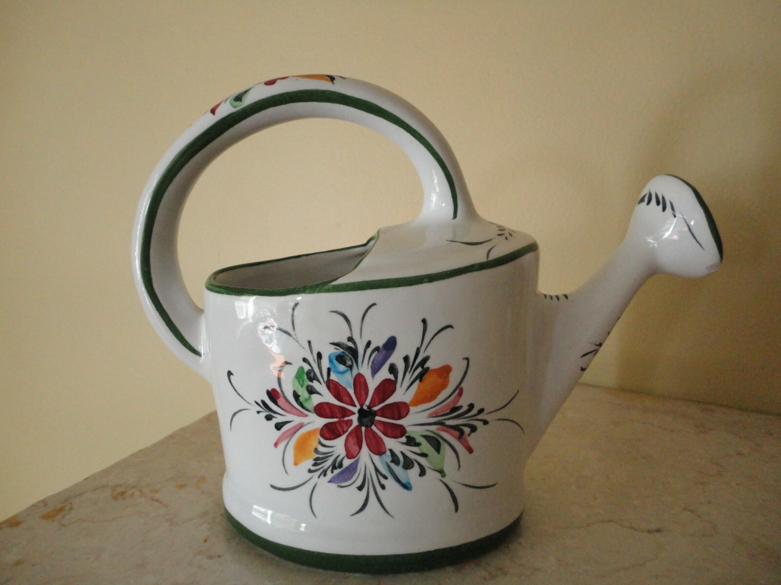 Jay Willfred  Andrea by Sadek Watering Can Hand Painted Reel Portugal 8316