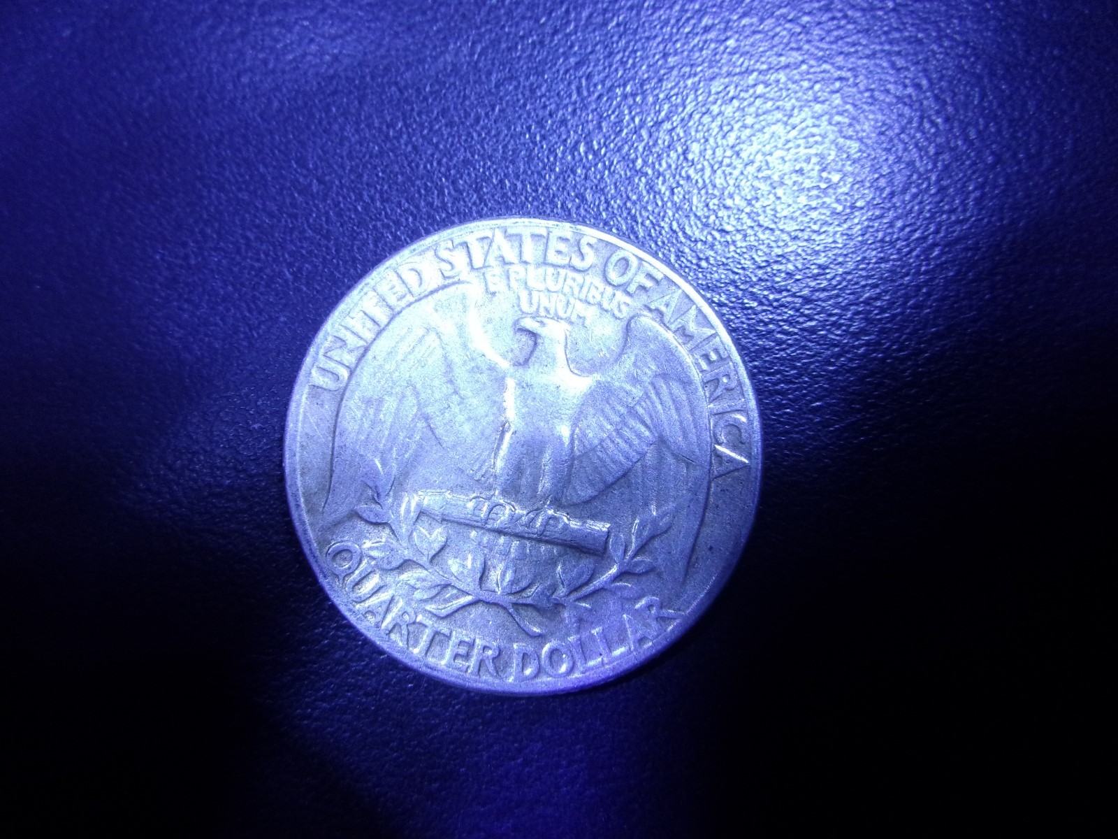 1950 P 25C Washington Quarter 90 % Silver Coin~Good Old Coin & FREE SHIPPING F+