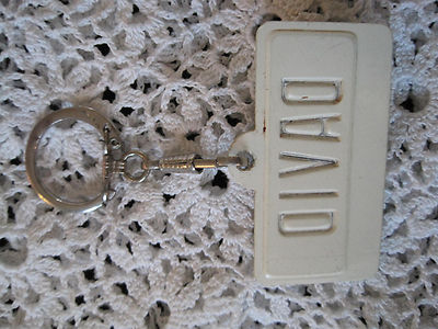David San Francisco Souviner Key Chain Blue Vintage #1048