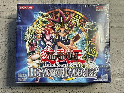 早者勝ち！最終値下げ！希少！美品☆15YEARS-ANNIVERSARY BOX Yu-Gi-Oh! Legacy of Darkness 1st Edition 36 Pack Booster Box