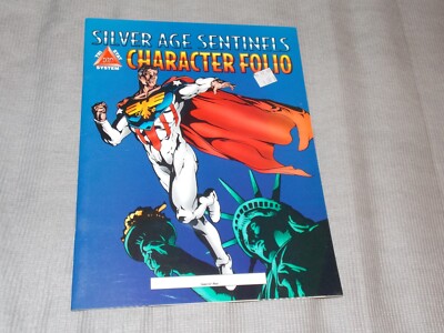 Silver Age Sentinels Character Folio Tri-Stat System D10 RPG NOS