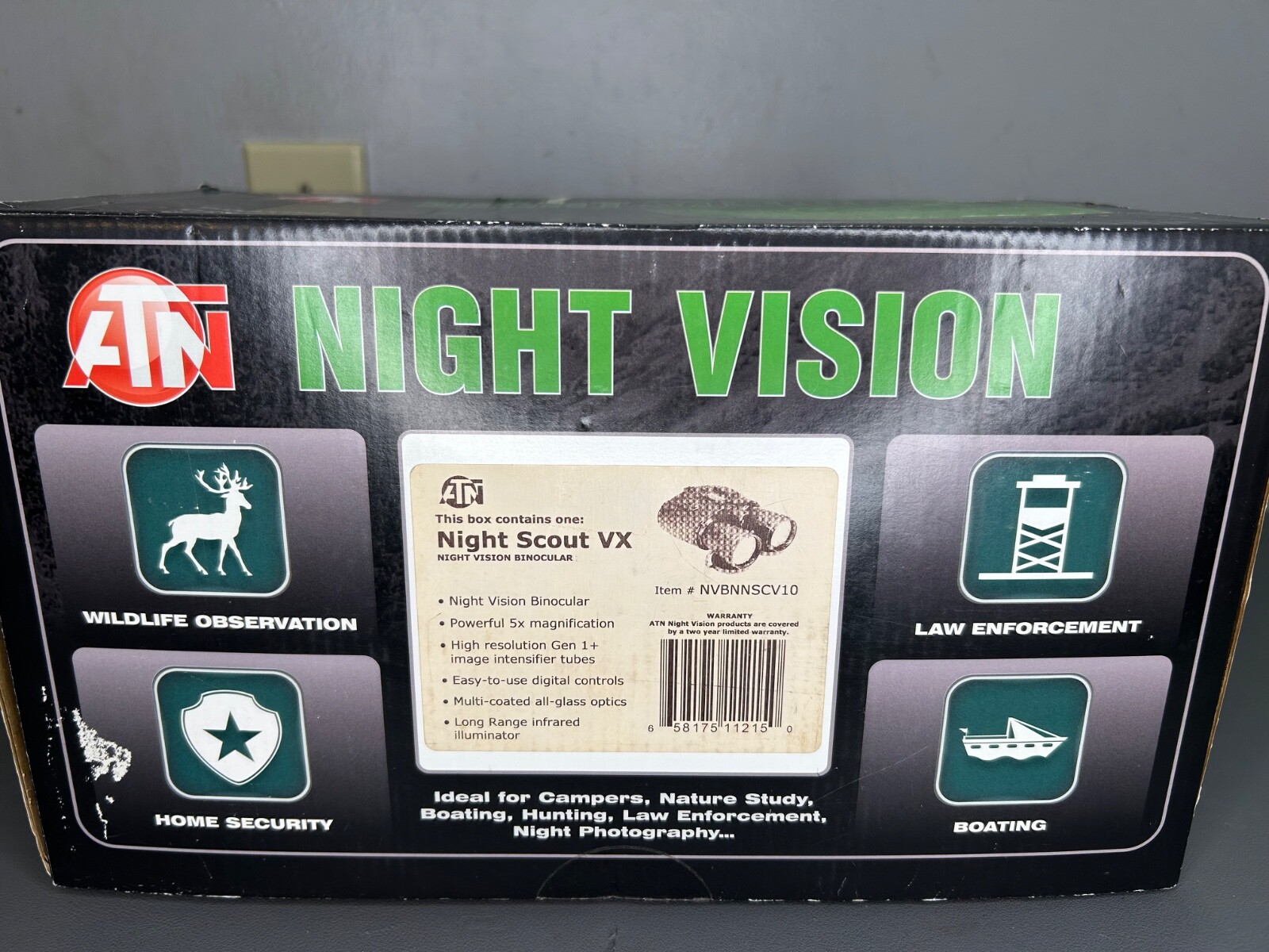 ATN Night Scout VX Night Vision Binocular | eBay