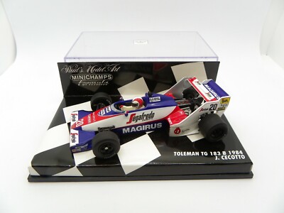 Toleman Hart TG 183B Johnny Cecotto #20 1984 Minichamps 1/43