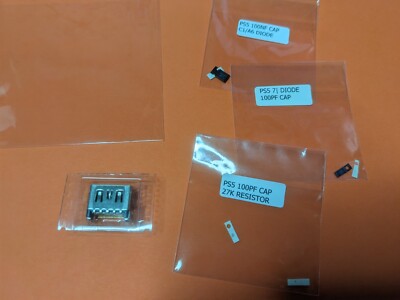 PS5 Replacement HDMI Port Components 71 C1 A6 Diode 100nf Cap Circuit Repair Kit